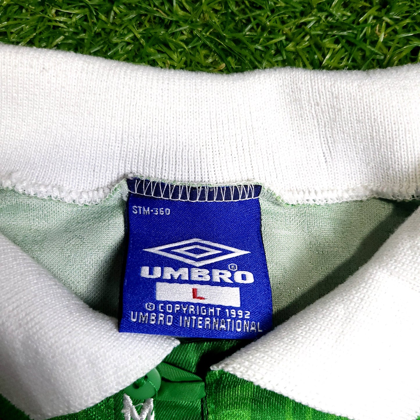 Hugo Sanchez Mexico Umbro 1993 COPA AMERICA Soccer Jersey L - ForeverSoccerJerseys