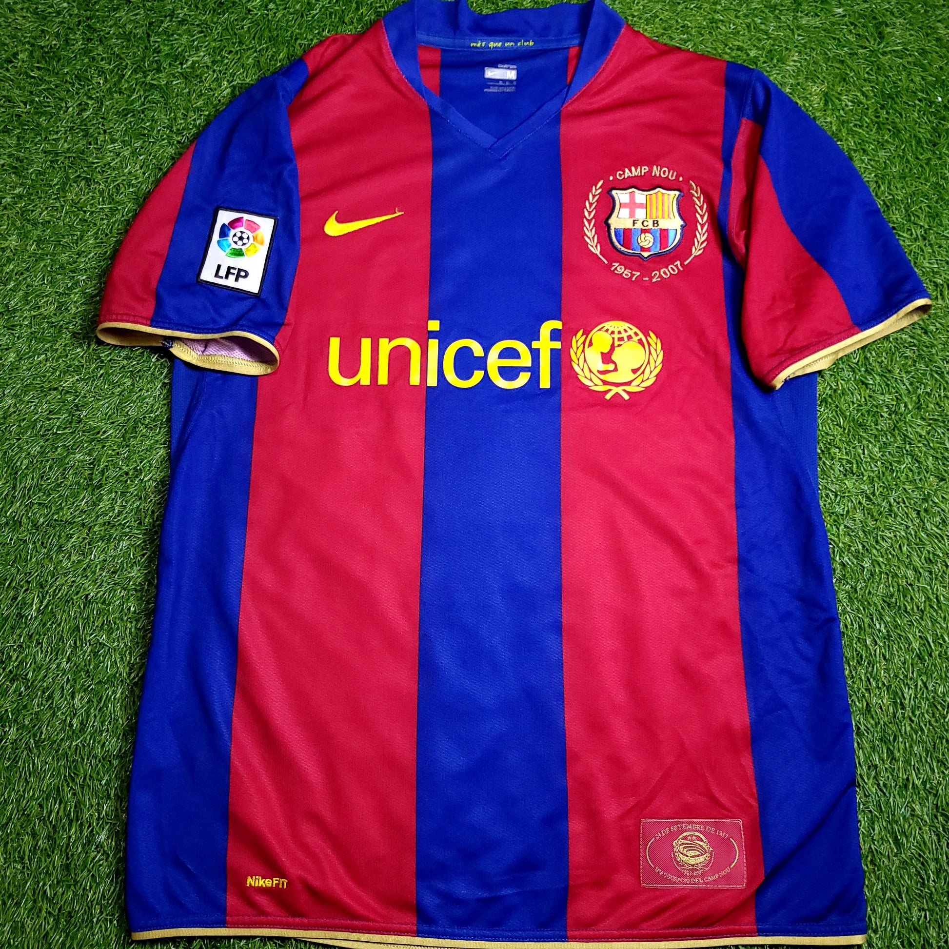 Marquez Barcelona Anniversary 2007 2008 Soccer Jersey M SKU# 237741-655 - ForeverSoccerJerseys