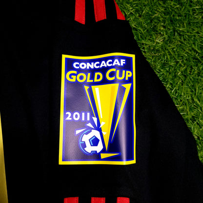 Chicharito Mexico 2011 GOLD CUP FINAL Soccer Long Sleeve Away Jersey M SKU# V13582 - ForeverSoccerJerseys