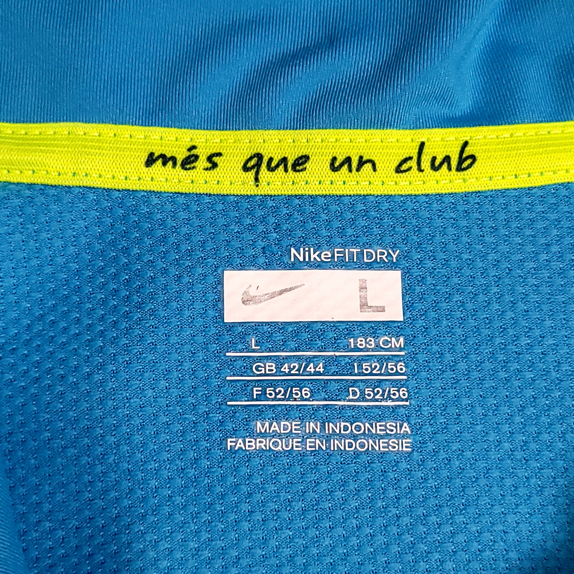 Messi Barcelona Anniversary 2007 2008 Away Soccer Jersey L SKU# 237743-414 - ForeverSoccerJerseys