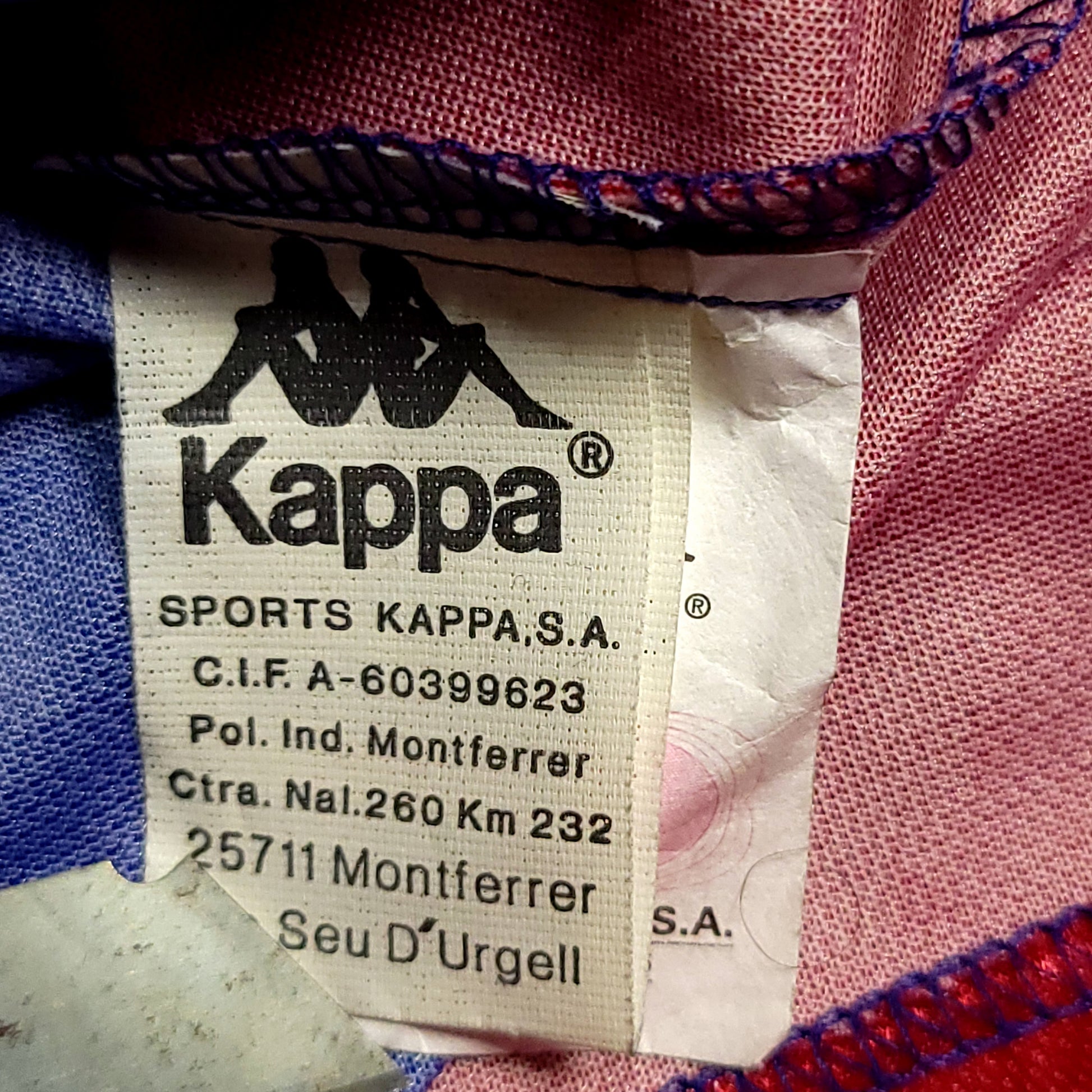 Ronaldo Kappa Barcelona 1996 1997 Home Soccer Jersey XL - ForeverSoccerJerseys