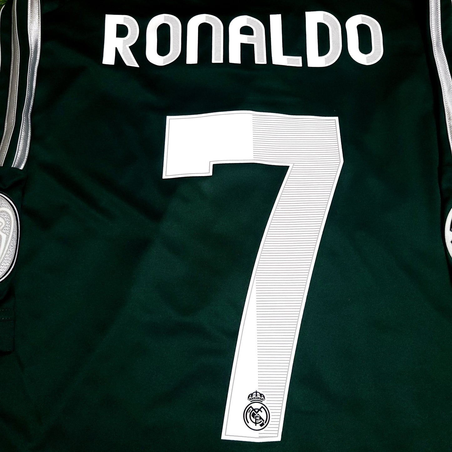 Cristiano Ronaldo Real Madrid 2012 2013 UEFA Soccer Third Jersey L SKU# X53540