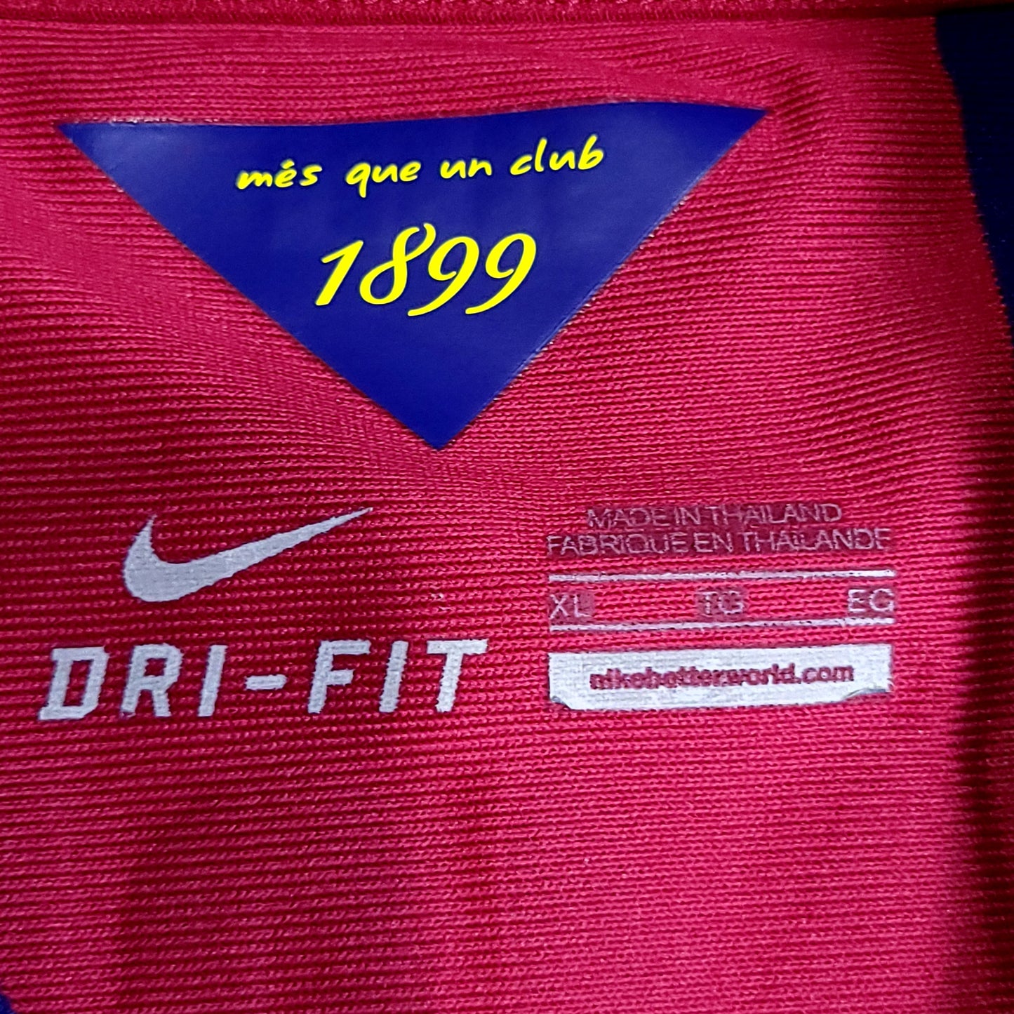 Neymar Barcelona 2014 2015 TREBLE Soccer Jersey XL SKU# 610594-422