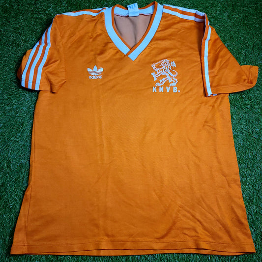 Holland Netherlands Adidas 1985 1986 1987 Soccer Jersey M