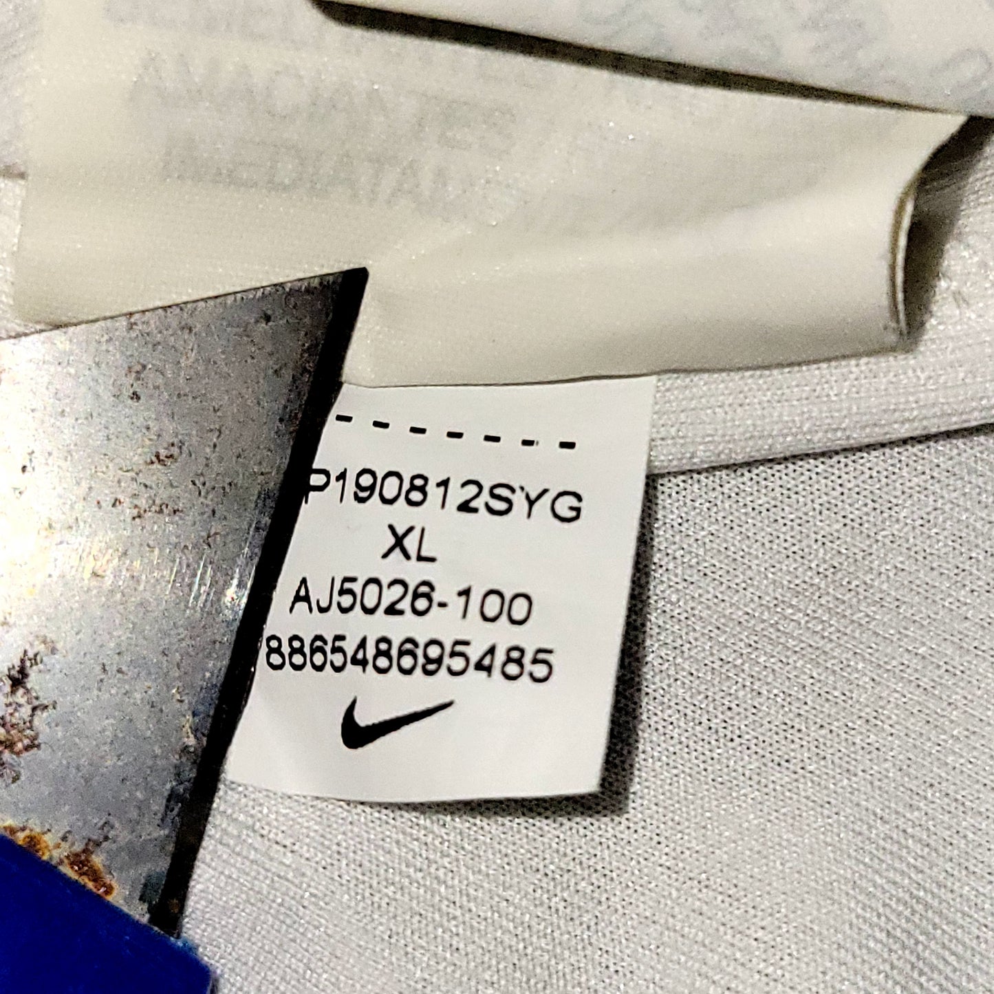 Neymar Brazil 2019 Away 100th Anniversary Copa America Soccer Jersey XL SKU# AJ5026-100