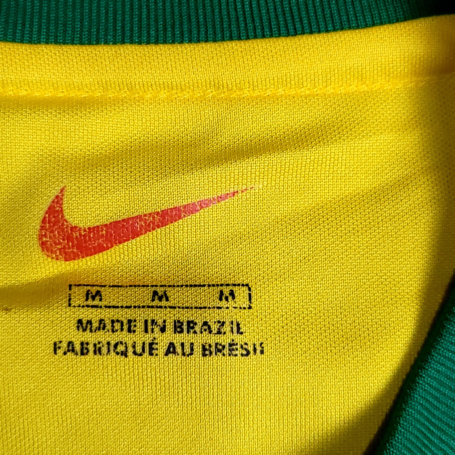 Ronaldo Brazil 2000 Home Soccer Jersey M