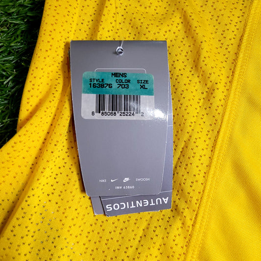 Ronaldo Brazil 2000 Home Soccer Jersey BNWT XL