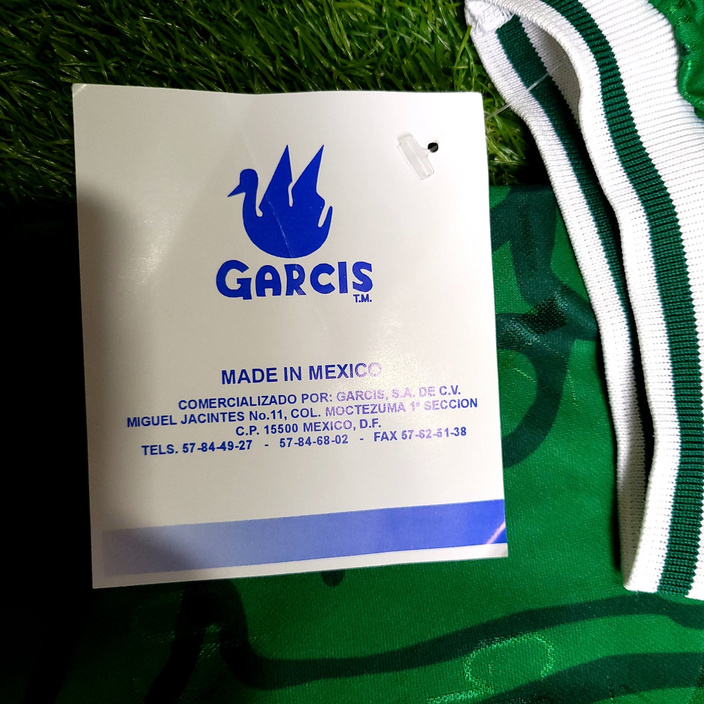 Hernandez Mexico Garcis 1999 Confederations Cup Final Soccer Jersey BNWT L