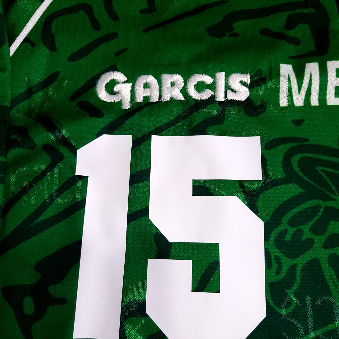 Hernandez Mexico Garcis 1999 Confederations Cup Final Soccer Jersey BNWT M