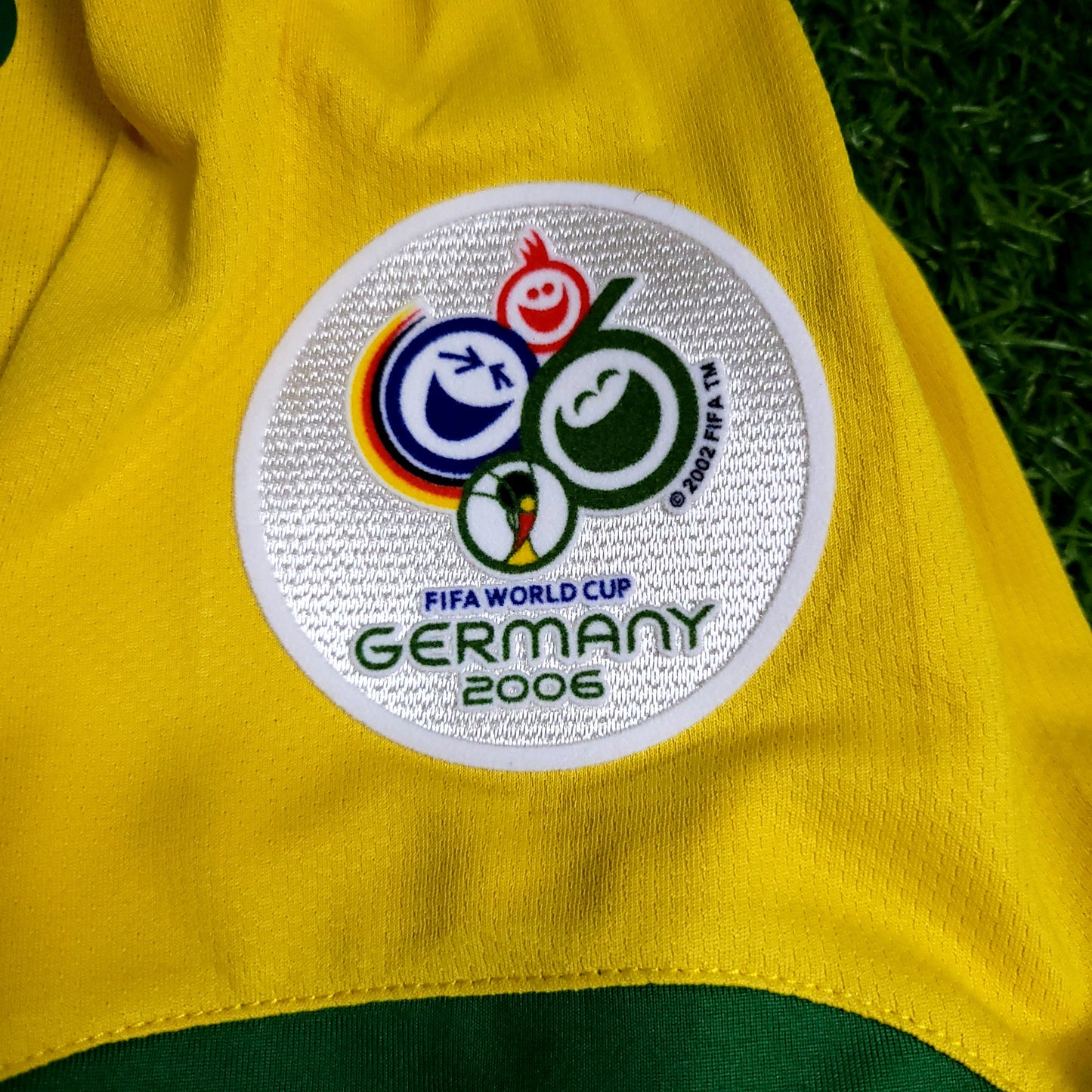 Ronaldinho Brazil 2006 World Cup Soccer Jersey XL