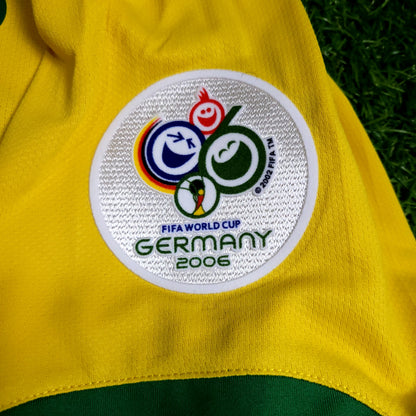 Ronaldinho Brazil 2006 World Cup Soccer Jersey XL