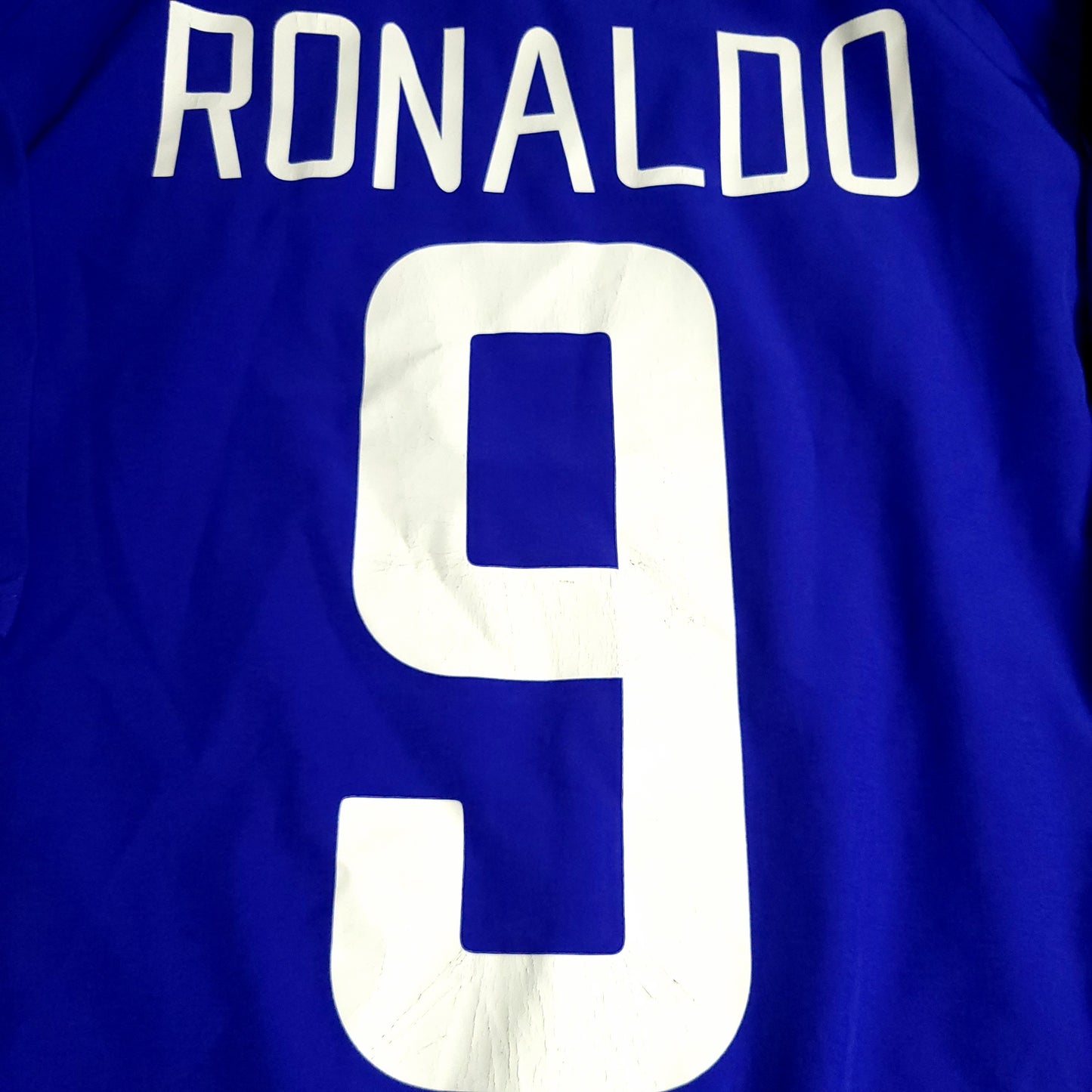 Ronaldo Brazil 2002 WORLD CUP Soccer Away Jersey M SKU# 182266