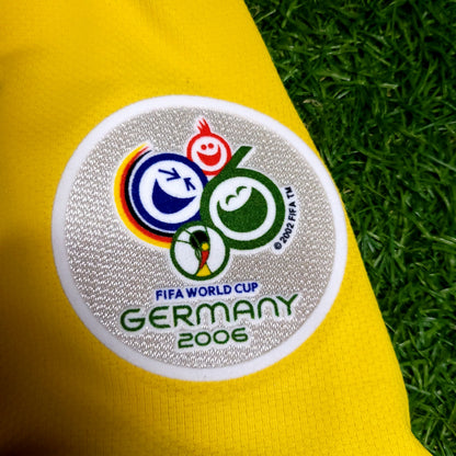 Ronaldinho Brazil 2006 World Cup Soccer Jersey M