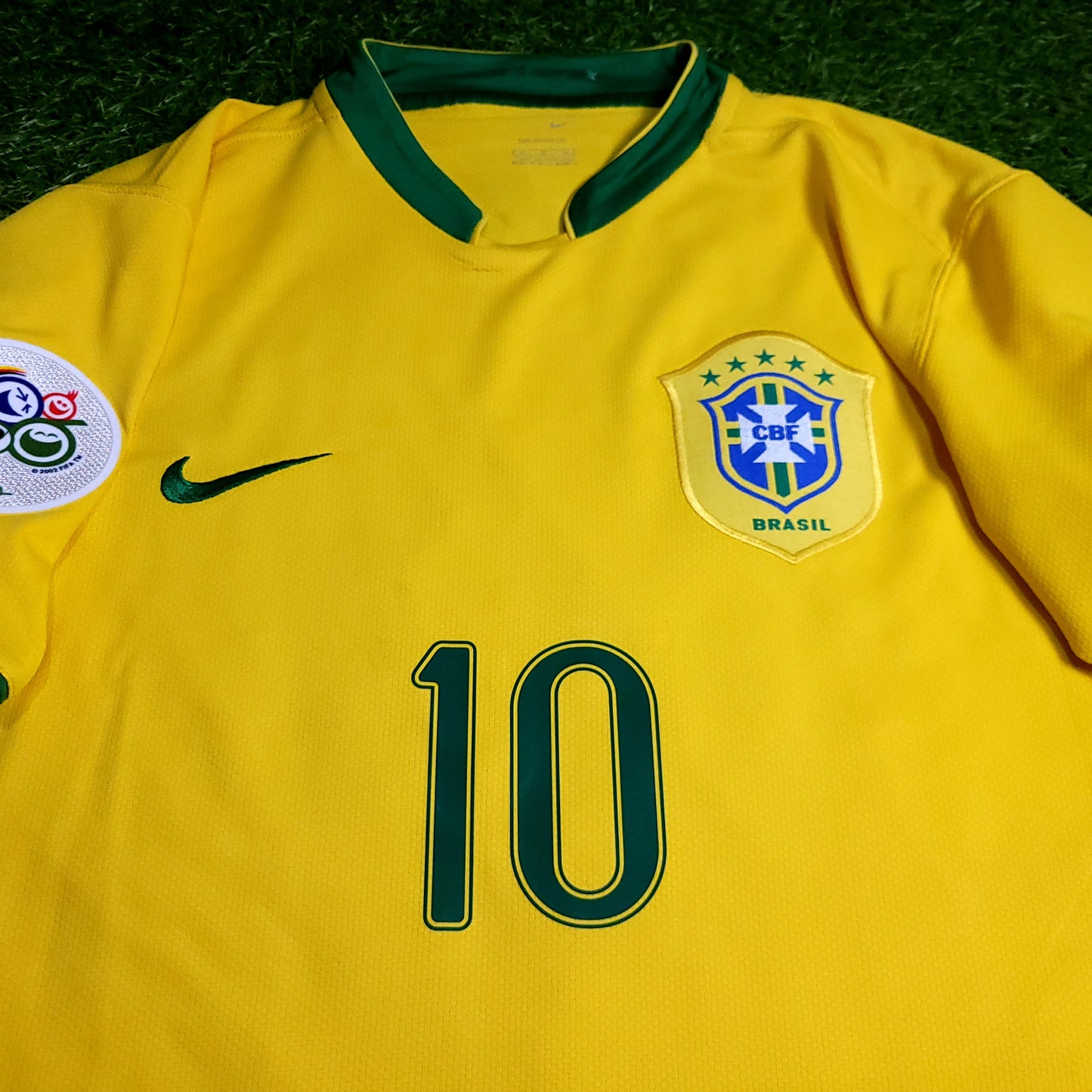 Ronaldinho Brazil 2006 World Cup Soccer Jersey M