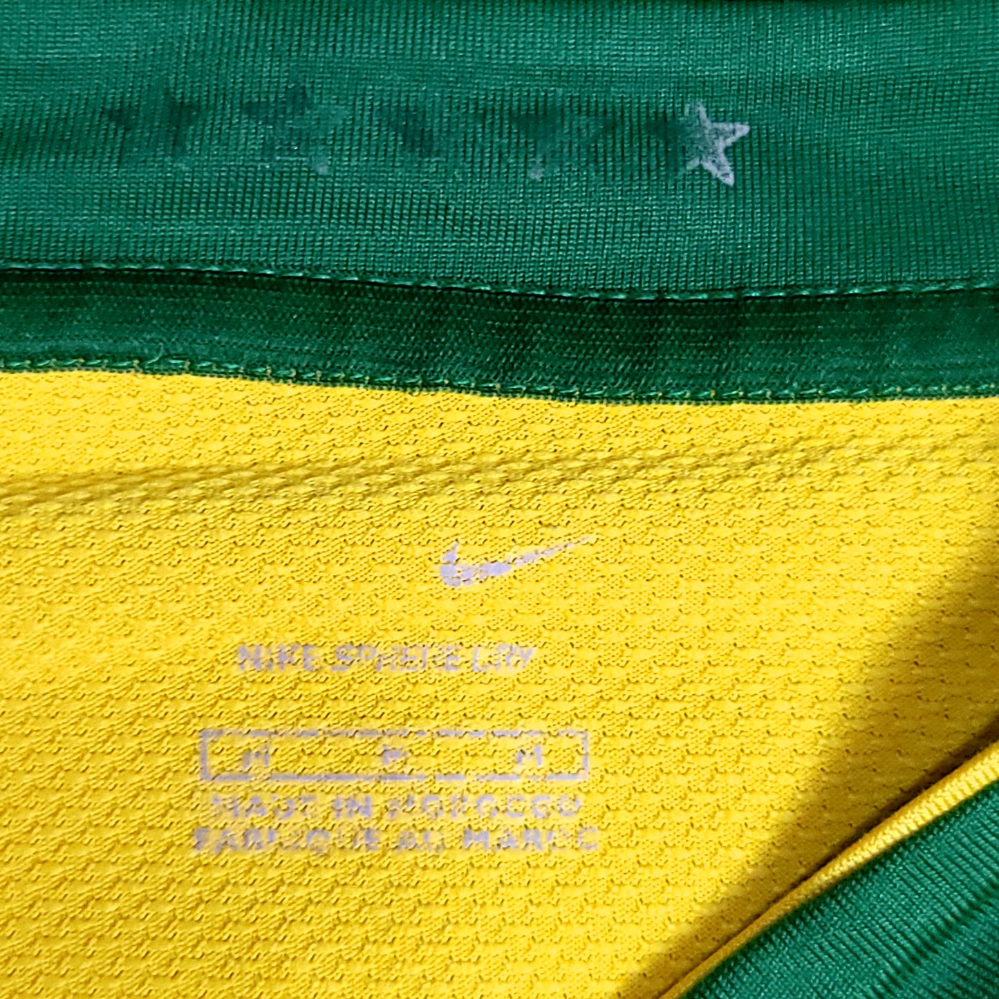 Ronaldinho Brazil 2006 World Cup Soccer Jersey M