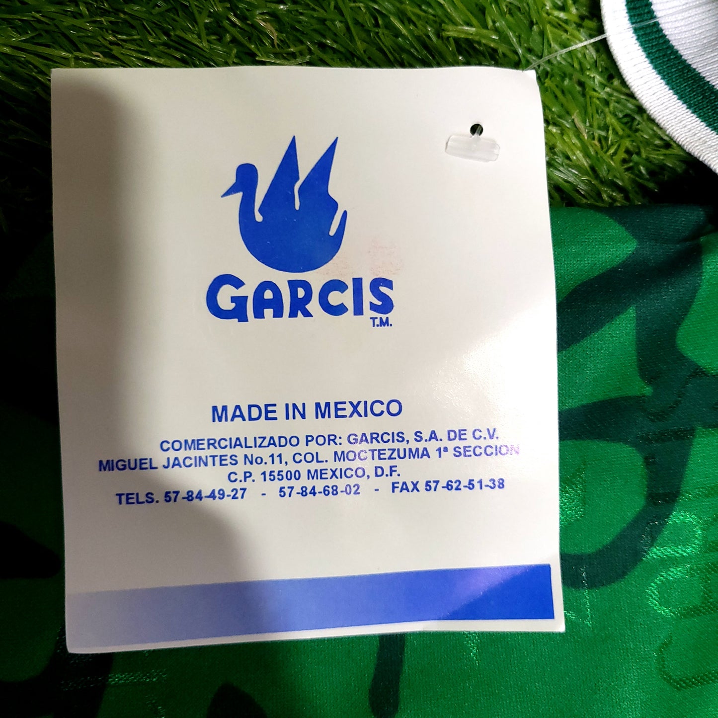 Marquez Mexico Garcis 1999 Confederations Cup Final Soccer Jersey BNWT L