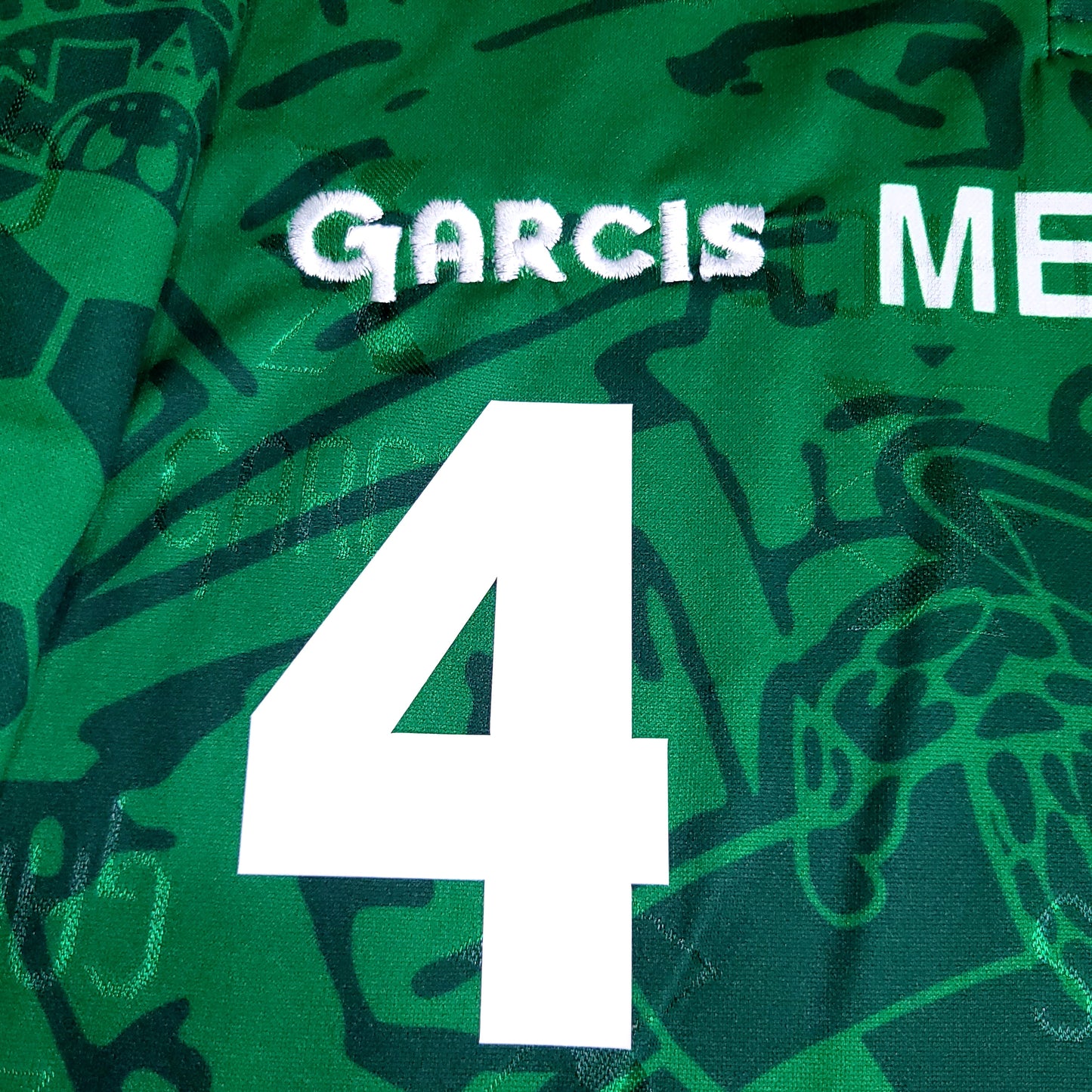 Marquez Mexico Garcis 1999 Confederations Cup Final Soccer Jersey BNWT L