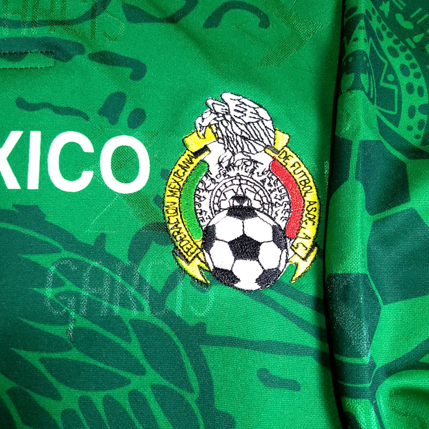 Marquez Mexico Garcis 1999 Confederations Cup Final Soccer Jersey BNWT L