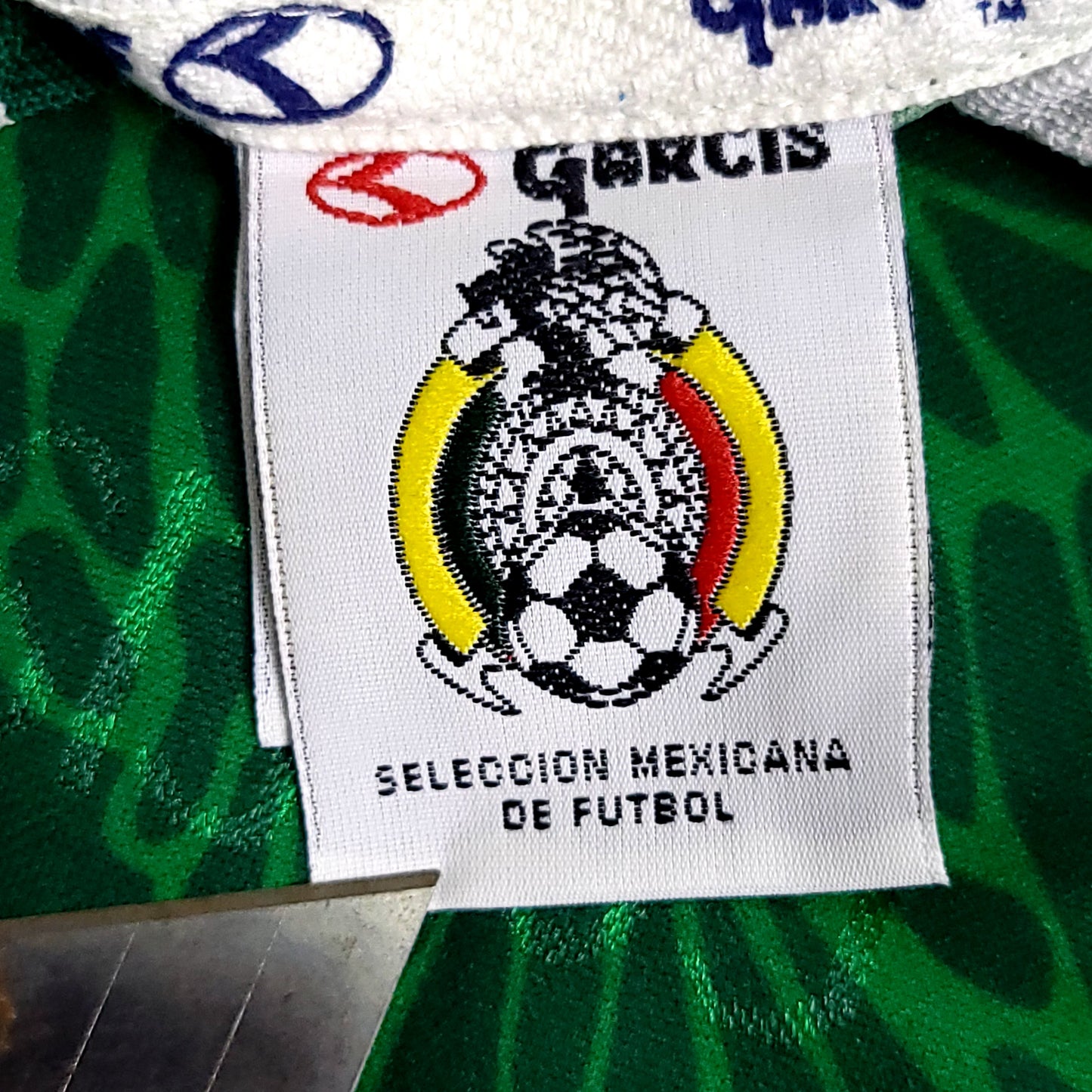 Marquez Mexico Garcis 1999 Confederations Cup Final Soccer Jersey BNWT L