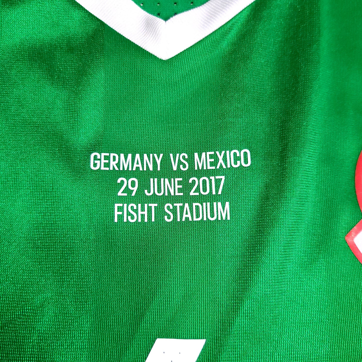 Marquez Mexico 2016 2017 CONFEDERATIONS CUP PLAYER ISSUE Soccer Jersey BNWT XL SKU# AP7908