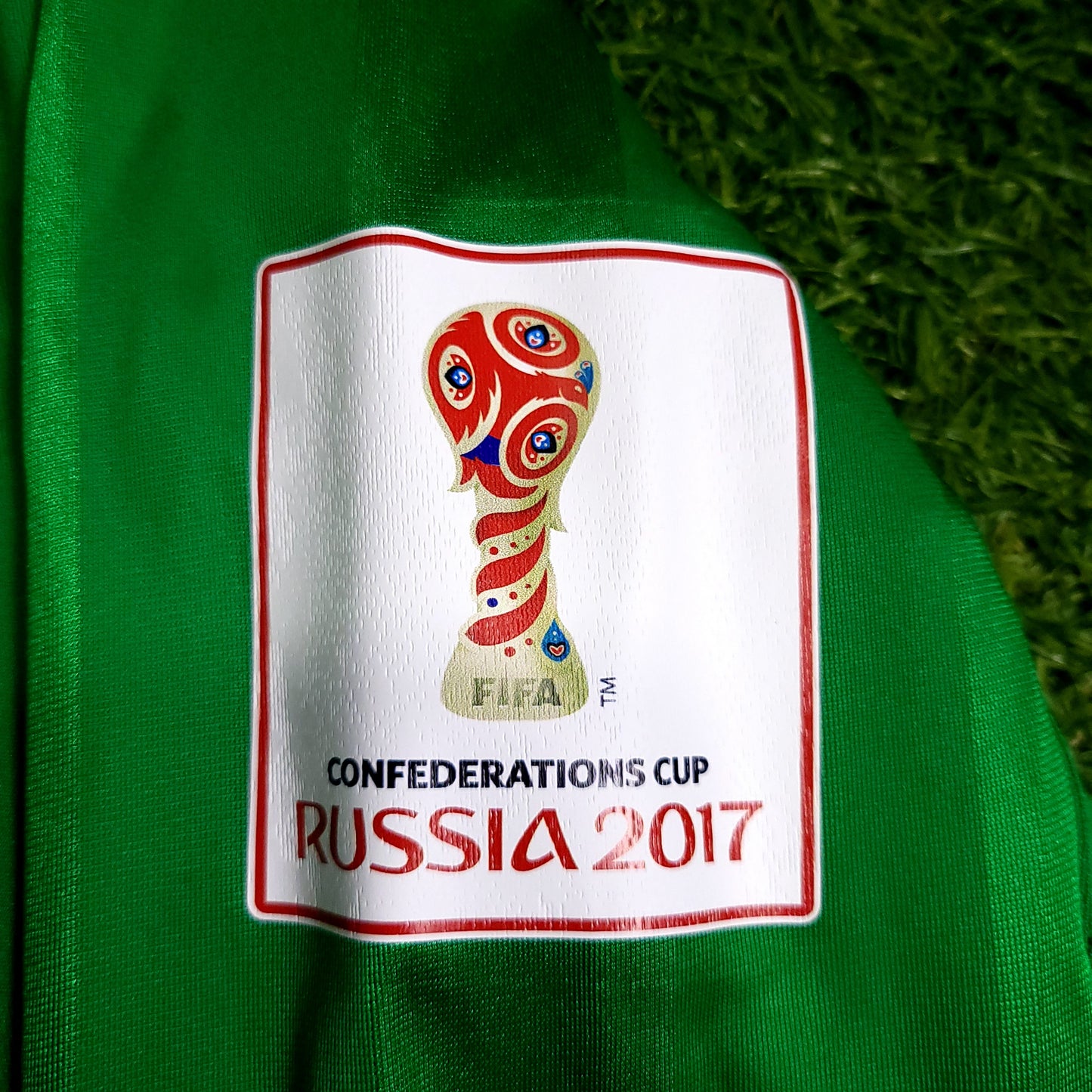 Vela Mexico 2016 2017 CONFEDERATIONS CUP Soccer Jersey XL SKU# AC2724
