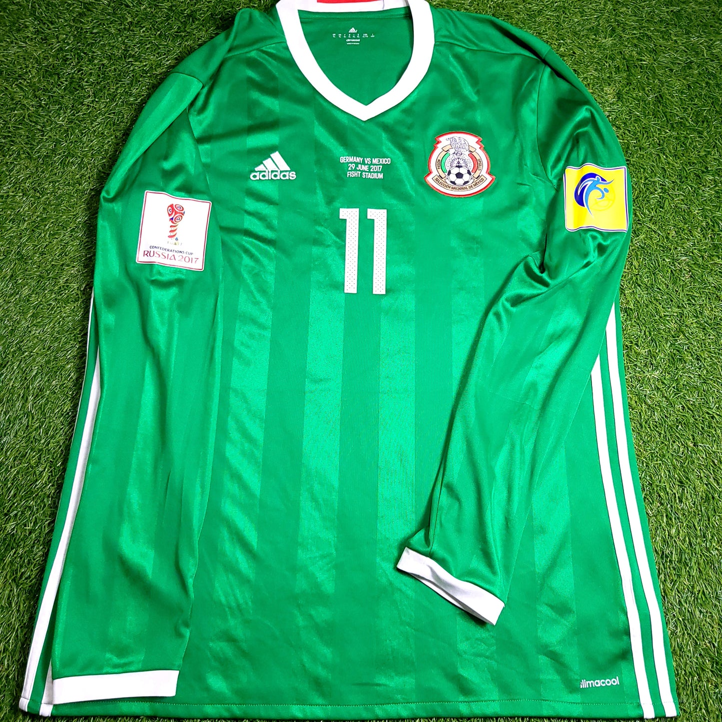 Vela Mexico 2016 2017 CONFEDERATIONS CUP Soccer Jersey XL SKU# AC2724