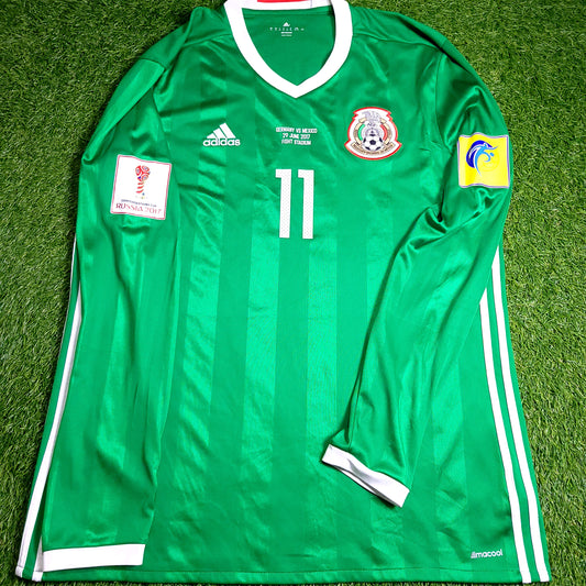 Vela Mexico 2016 2017 CONFEDERATIONS CUP Soccer Jersey XL SKU# AC2724