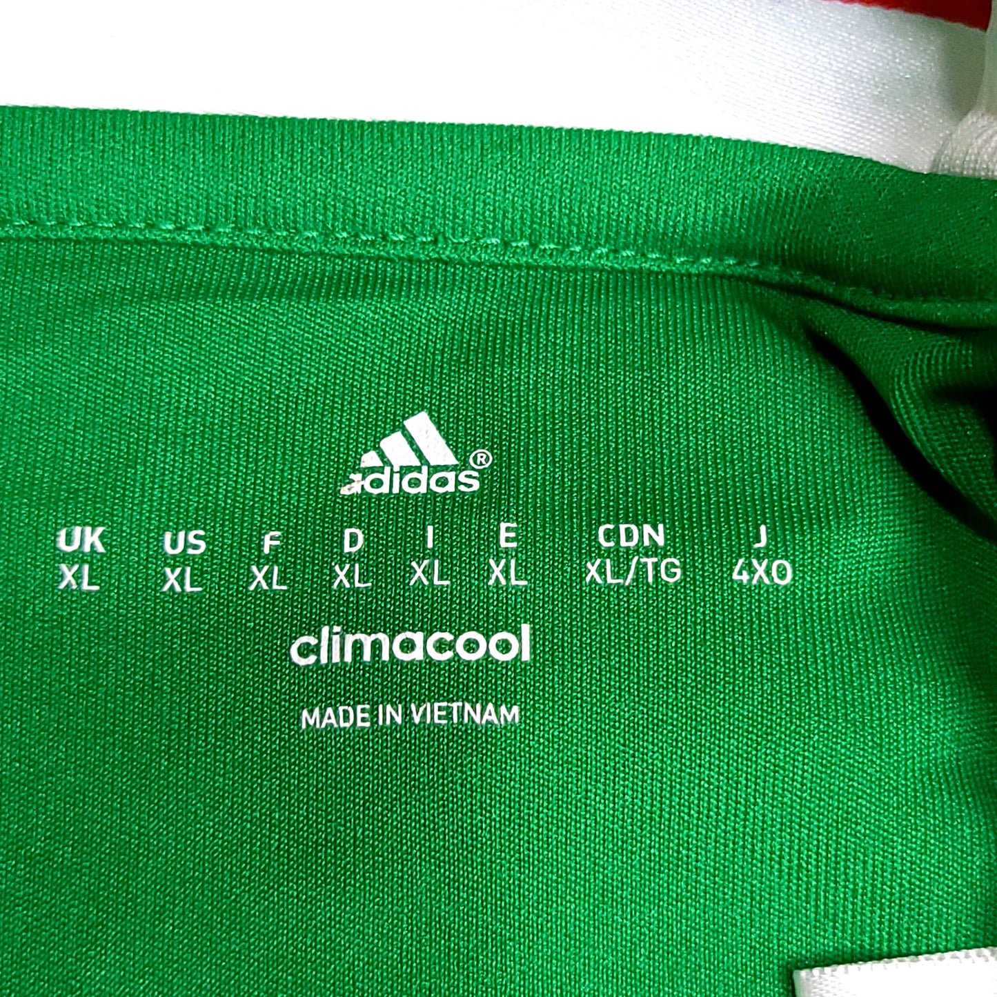 Vela Mexico 2016 2017 CONFEDERATIONS CUP Soccer Jersey XL SKU# AC2724