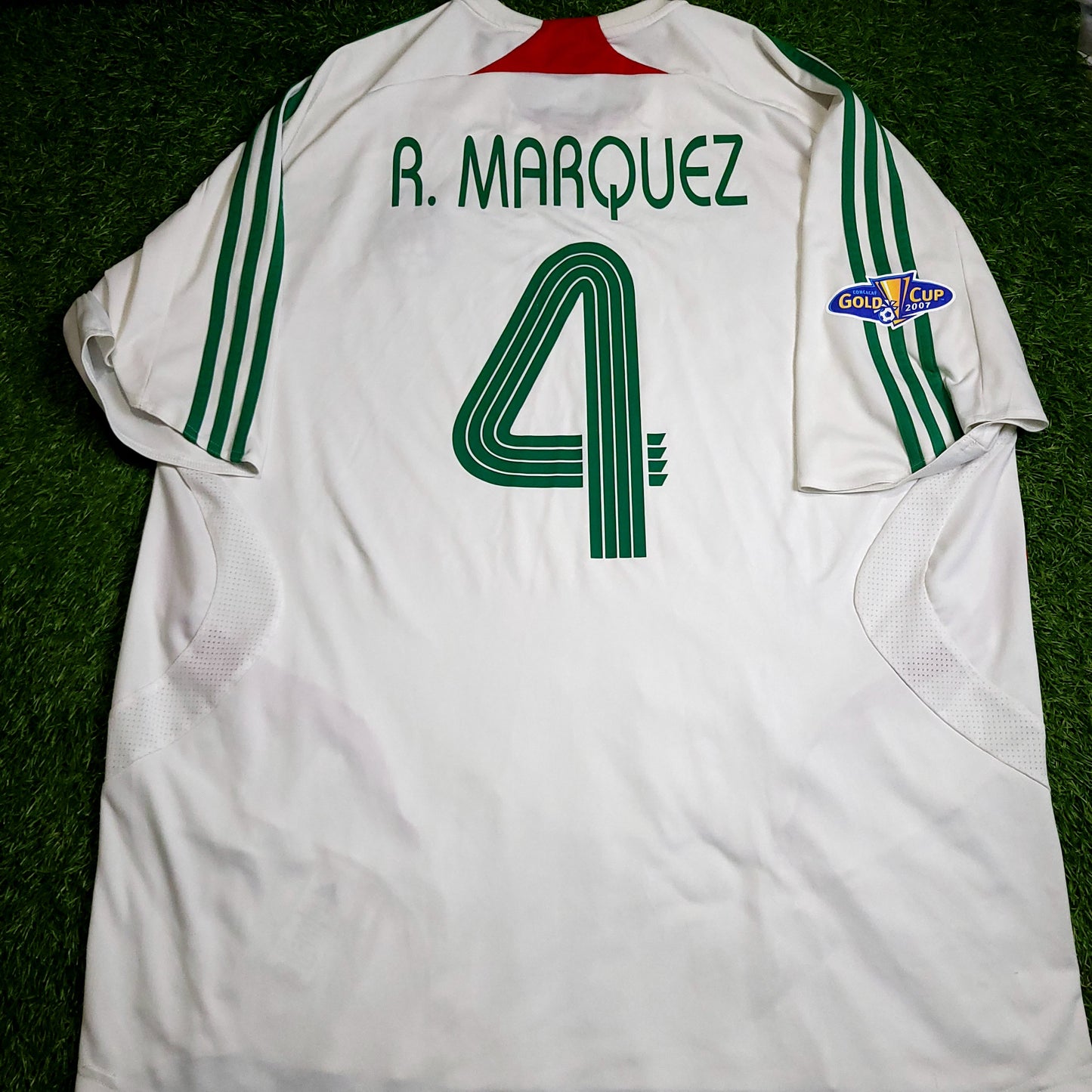 Marquez Mexico 2007 GOLD CUP Away Soccer Jersey XXL SKU# 642446