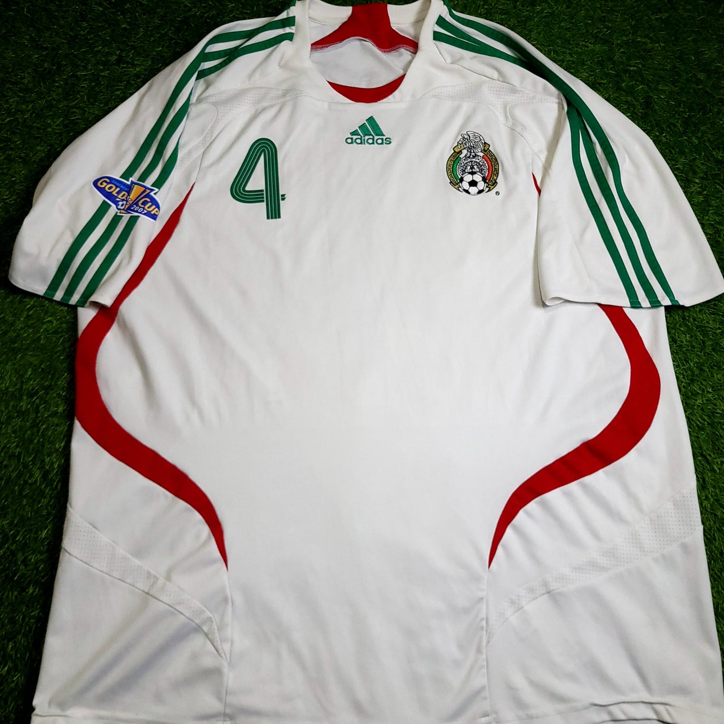 Marquez Mexico 2007 GOLD CUP Away Soccer Jersey XXL SKU# 642446