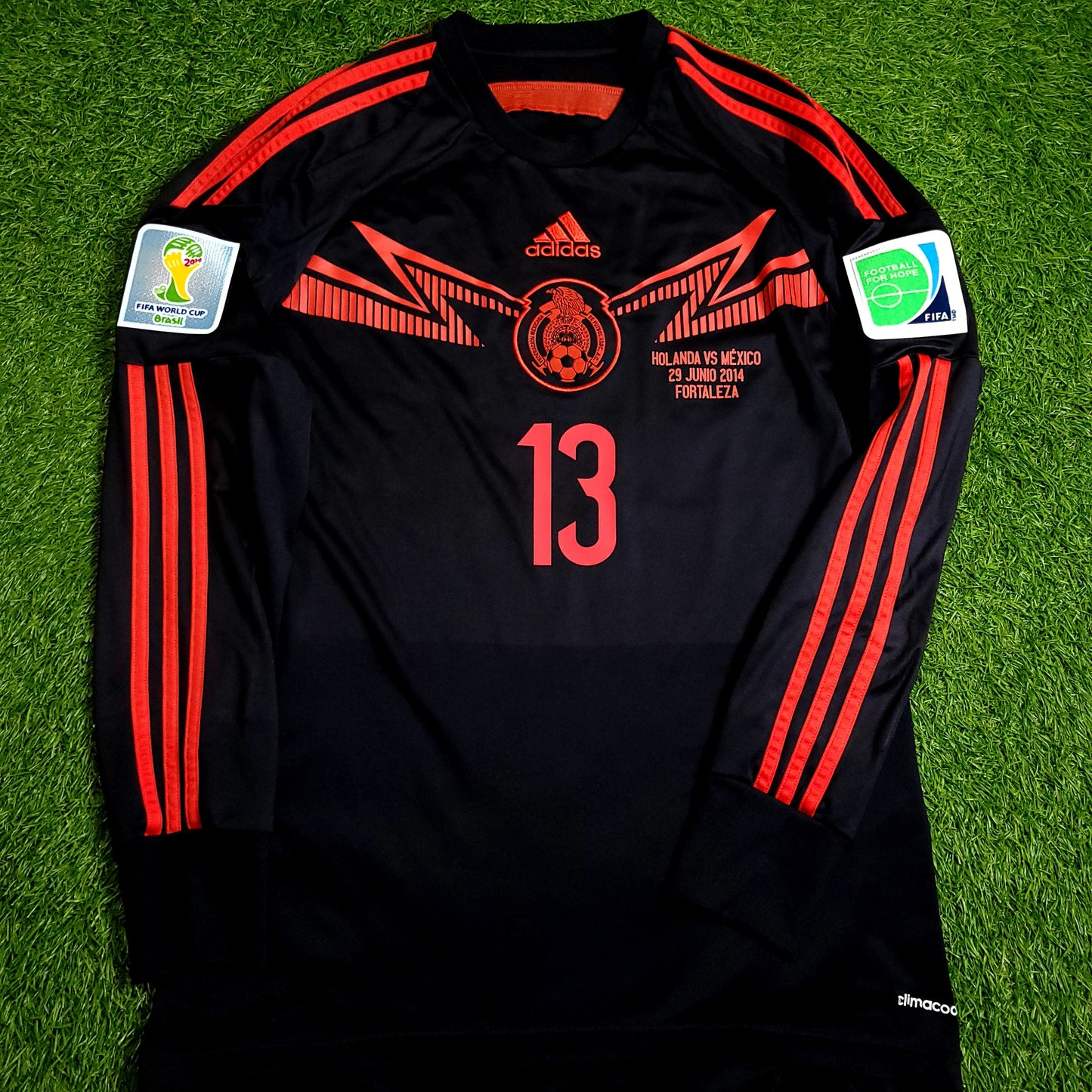 Memo Ochoa Mexico 2014 WORLD CUP GK Soccer Jersey M SKU# G86995