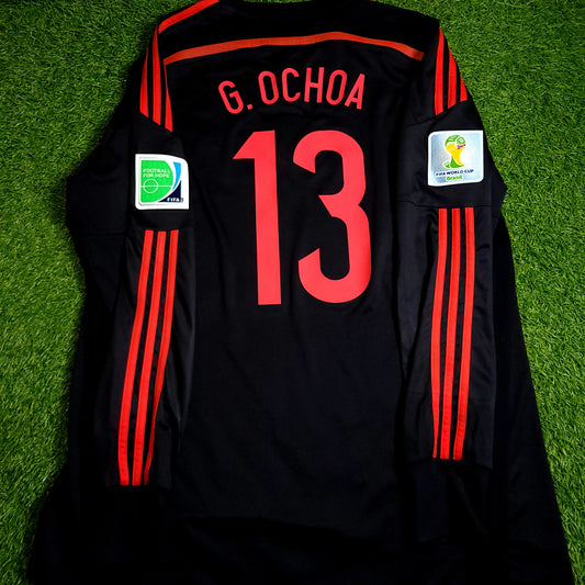 Memo Ochoa Mexico 2014 WORLD CUP GK Soccer Jersey XL SKU# G86995 - ForeverSoccerJerseys
