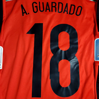 Guardado Mexico 2014 WORLD CUP Away Soccer Jersey BNWT L SKU# D83527