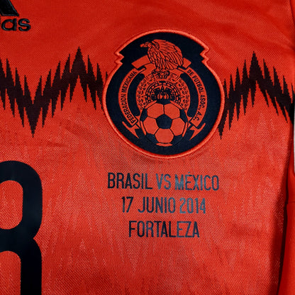 Guardado Mexico 2014 WORLD CUP Away Soccer Jersey BNWT L SKU# D83527