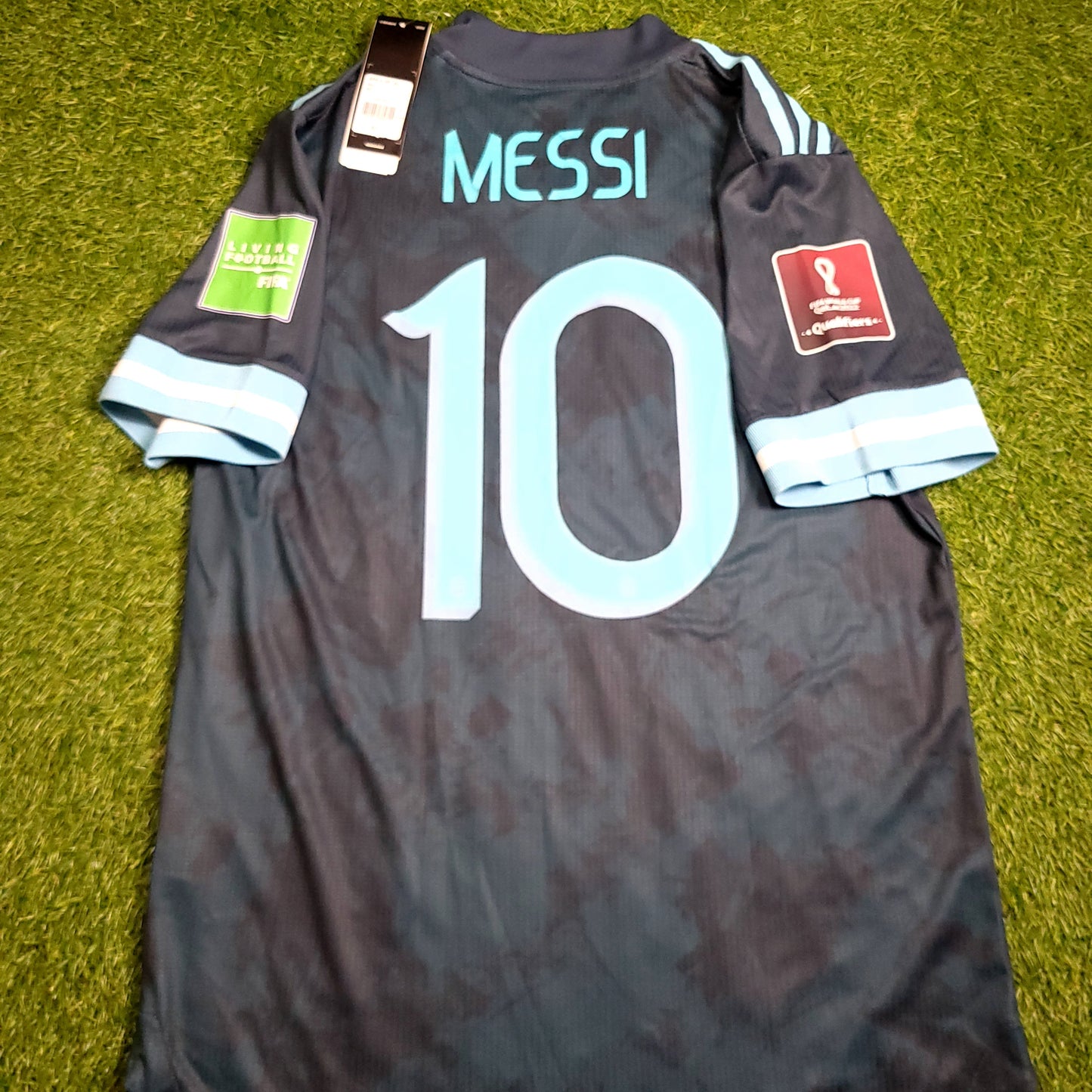 Messi Argentina 2020 2021 2022 WC QUALIFIERS PLAYER ISSUE Away Soccer Jersey BNWT M SKU# FH8570
