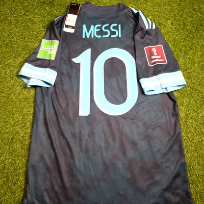 Messi Argentina 2020 2021 2022 WC QUALIFIERS PLAYER ISSUE Away Soccer Jersey BNWT M SKU# FH8570