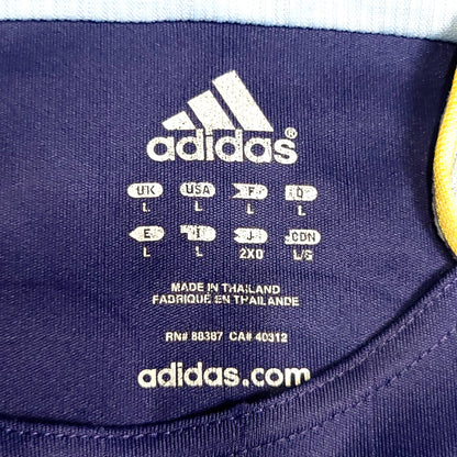 Messi Argentina 2006 WORLD CUP Away Soccer Jersey L SKU# 069519 - ForeverSoccerJerseys