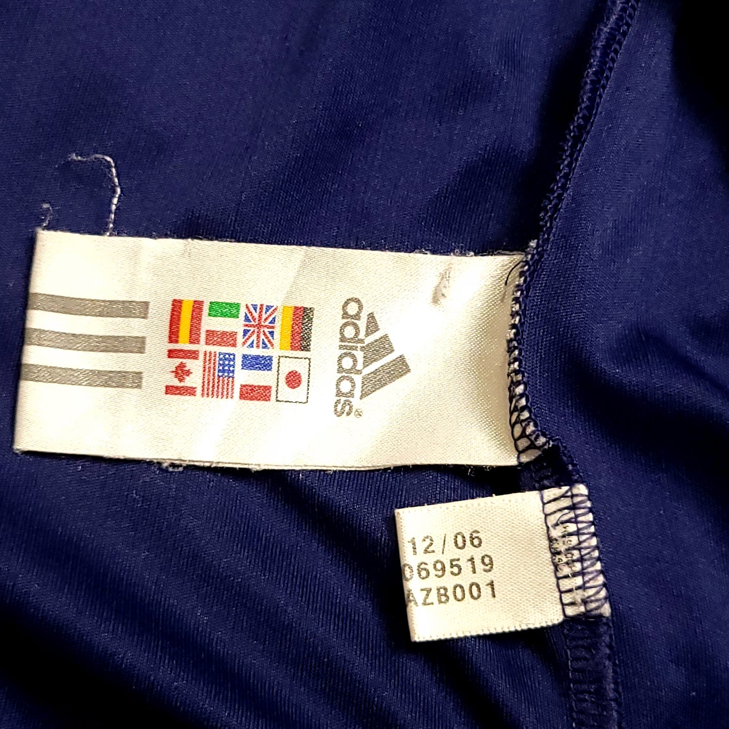 Messi Argentina 2006 WORLD CUP Away Soccer Jersey L SKU# 069519 - ForeverSoccerJerseys