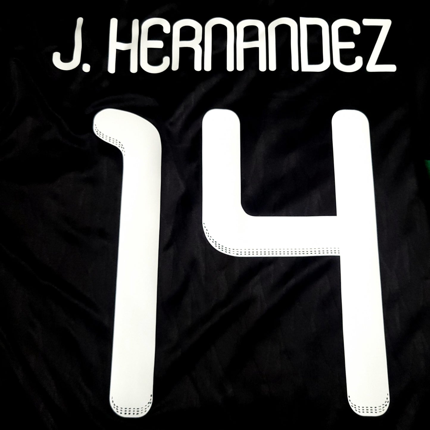 Chicharito Mexico 2010 WORLD CUP Away Black Soccer Jersey M SKU# P41397 - ForeverSoccerJerseys