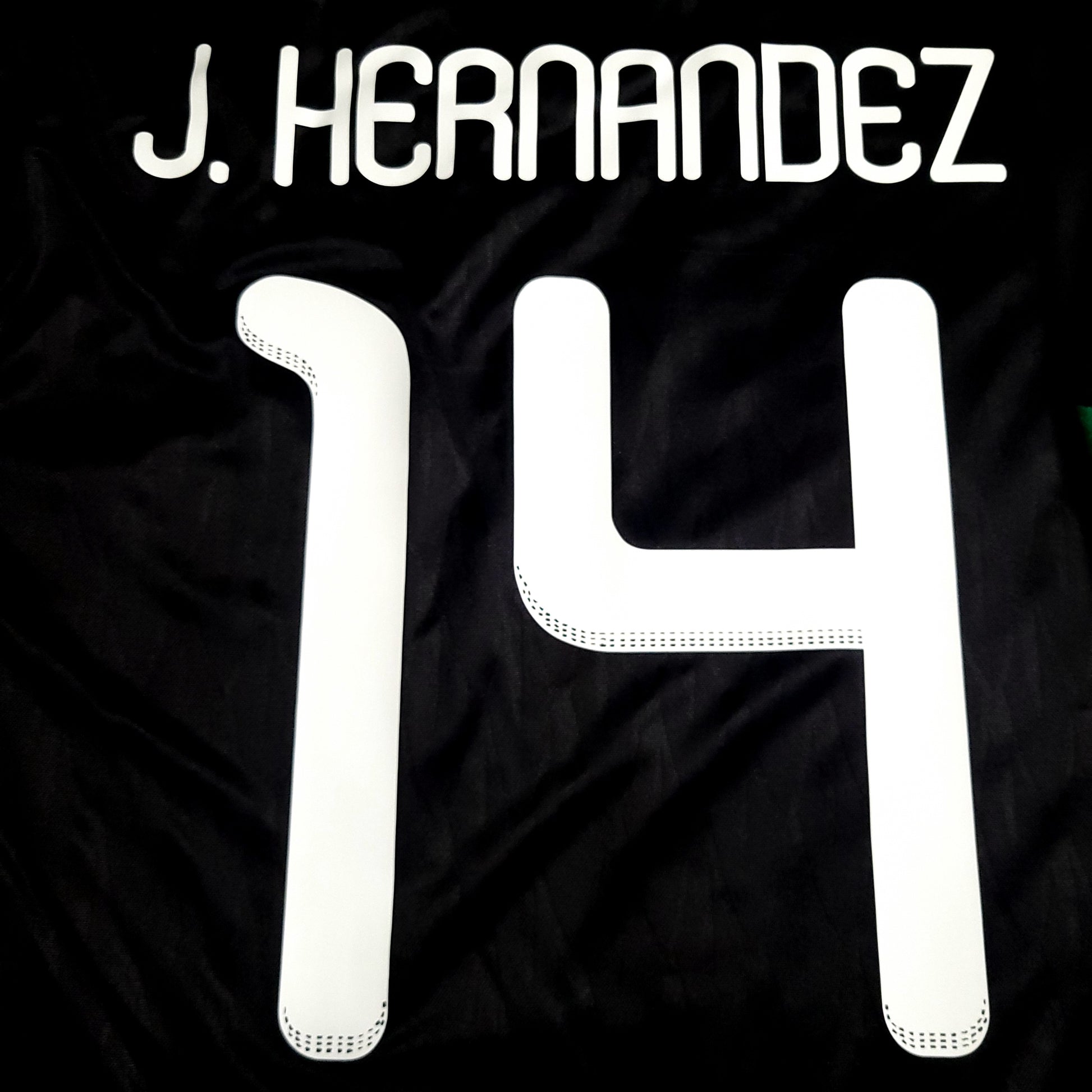 Chicharito Mexico 2010 WORLD CUP Away Black Soccer Jersey M SKU# P41397 - ForeverSoccerJerseys