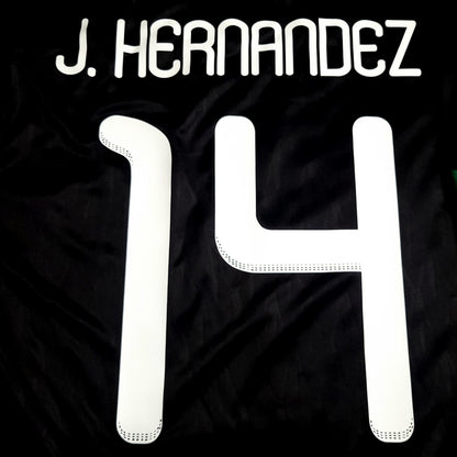Chicharito Mexico 2010 WORLD CUP Away Black Soccer Jersey M SKU# P41397 - ForeverSoccerJerseys
