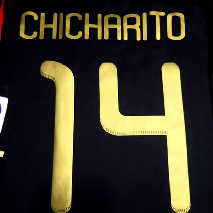 Chicharito Mexico 2011 GOLD CUP FINAL Soccer Away Jersey L SKU# V31526 - ForeverSoccerJerseys