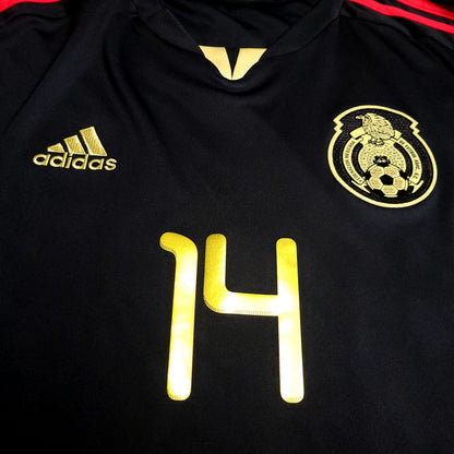 Chicharito Mexico 2011 GOLD CUP FINAL Soccer Away Jersey L SKU# V31526 - ForeverSoccerJerseys
