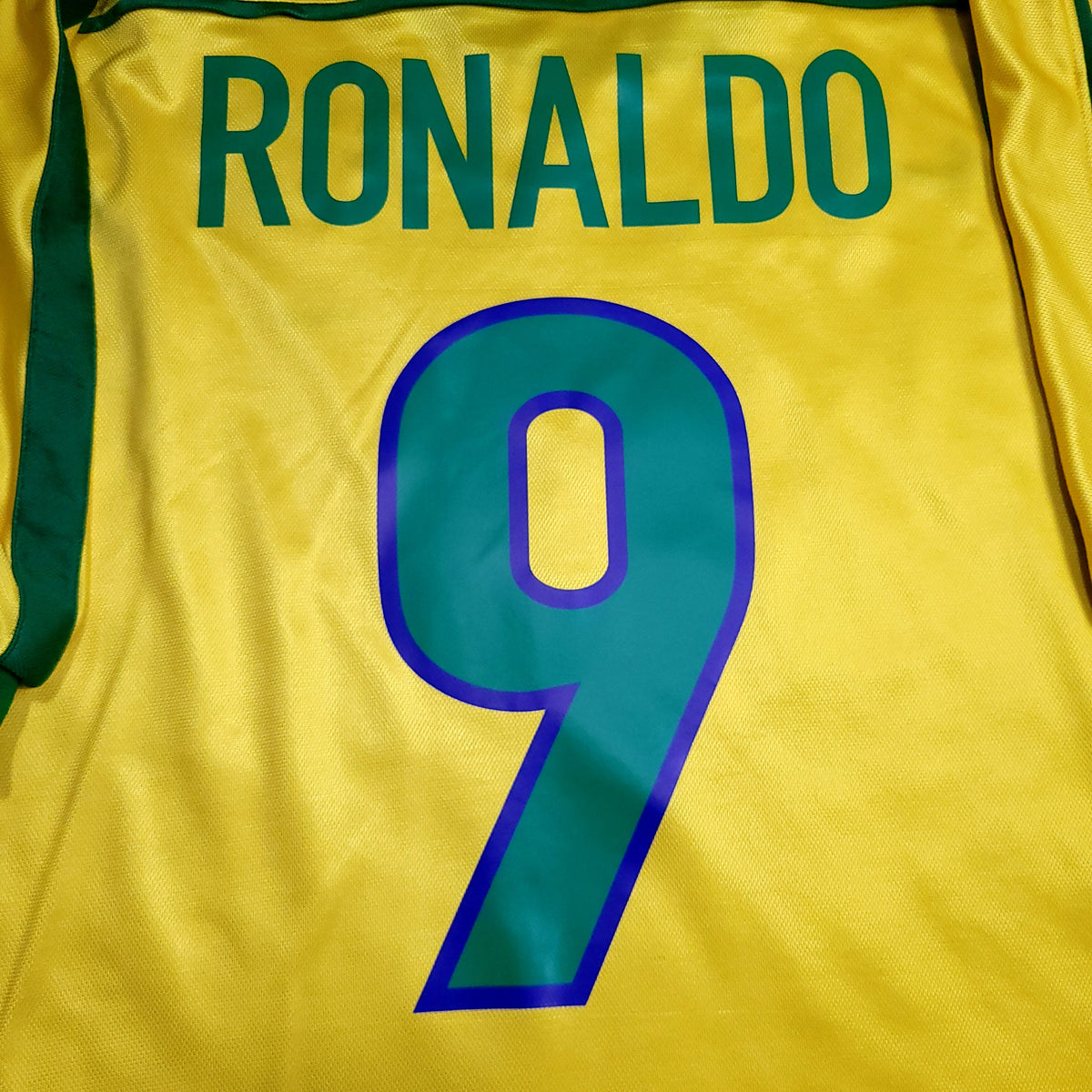 Ronaldo Brazil 1998 WORLD CUP Nike Home Soccer Jersey XL - ForeverSoccerJerseys