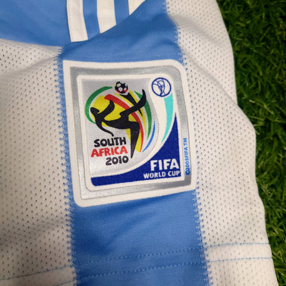 Messi Argentina 2010 WORLD CUP Soccer Jersey BNWT L SKU# P47066