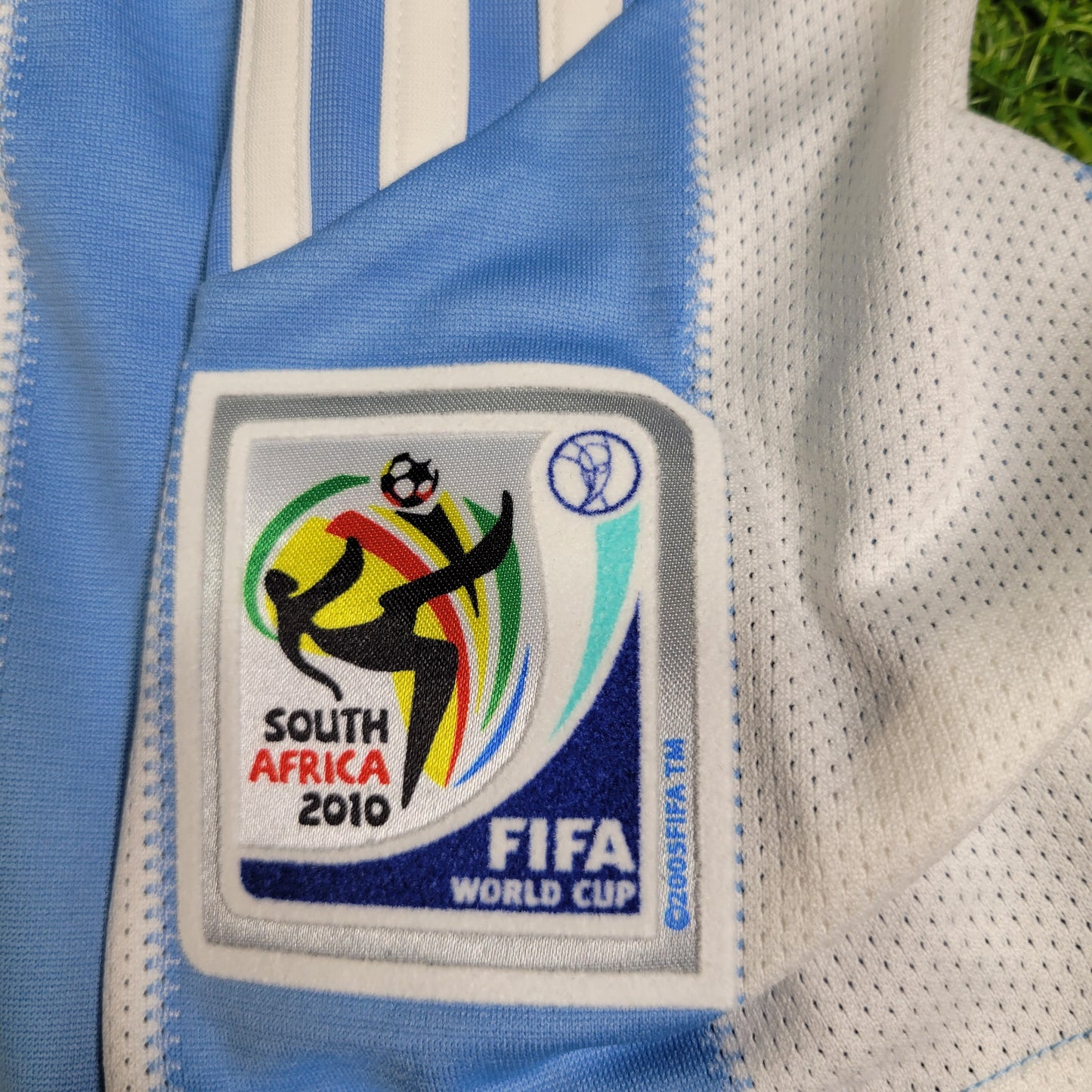 Messi Argentina 2010 WORLD CUP Soccer Jersey M SKU# P79919