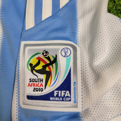 Messi Argentina 2010 WORLD CUP Soccer Jersey M SKU# P79919