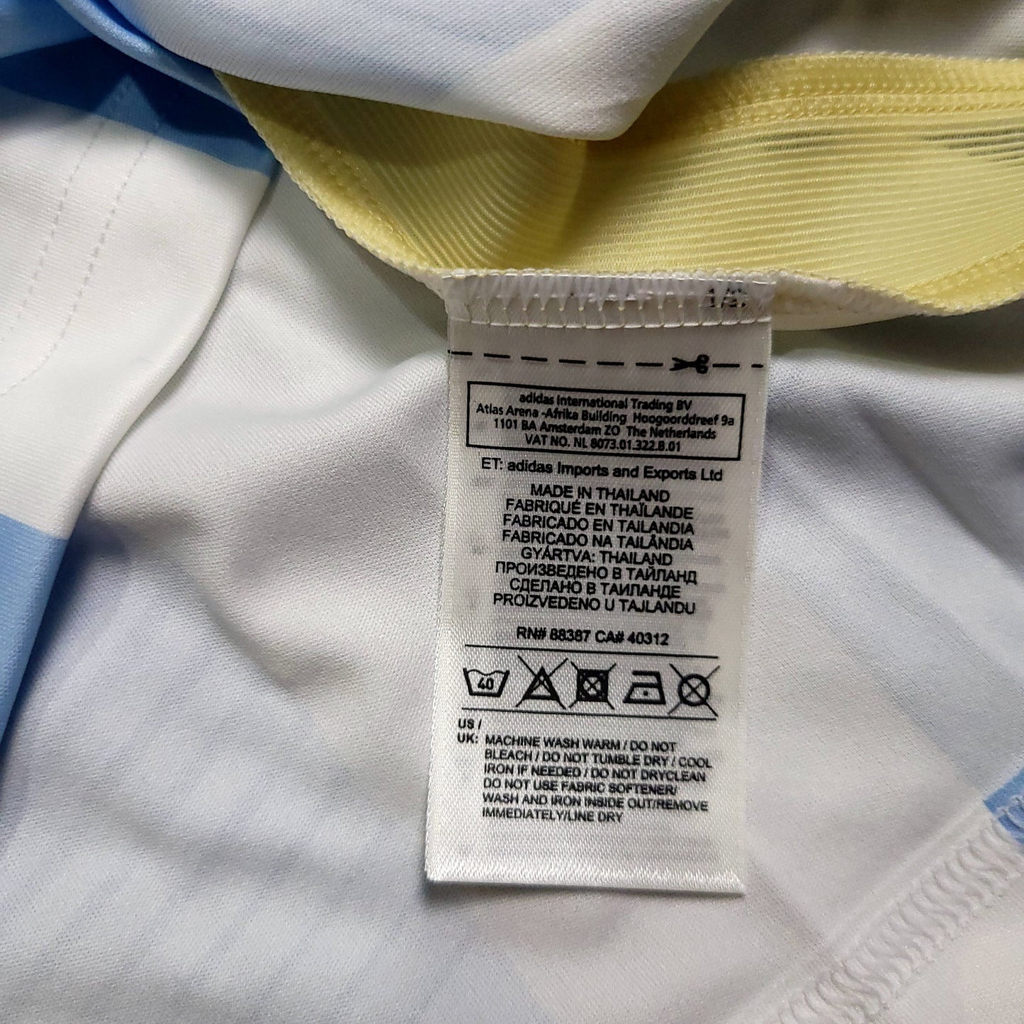 Messi Argentina 2014 WORLD CUP Soccer Jersey BNWT L SKU# G74569