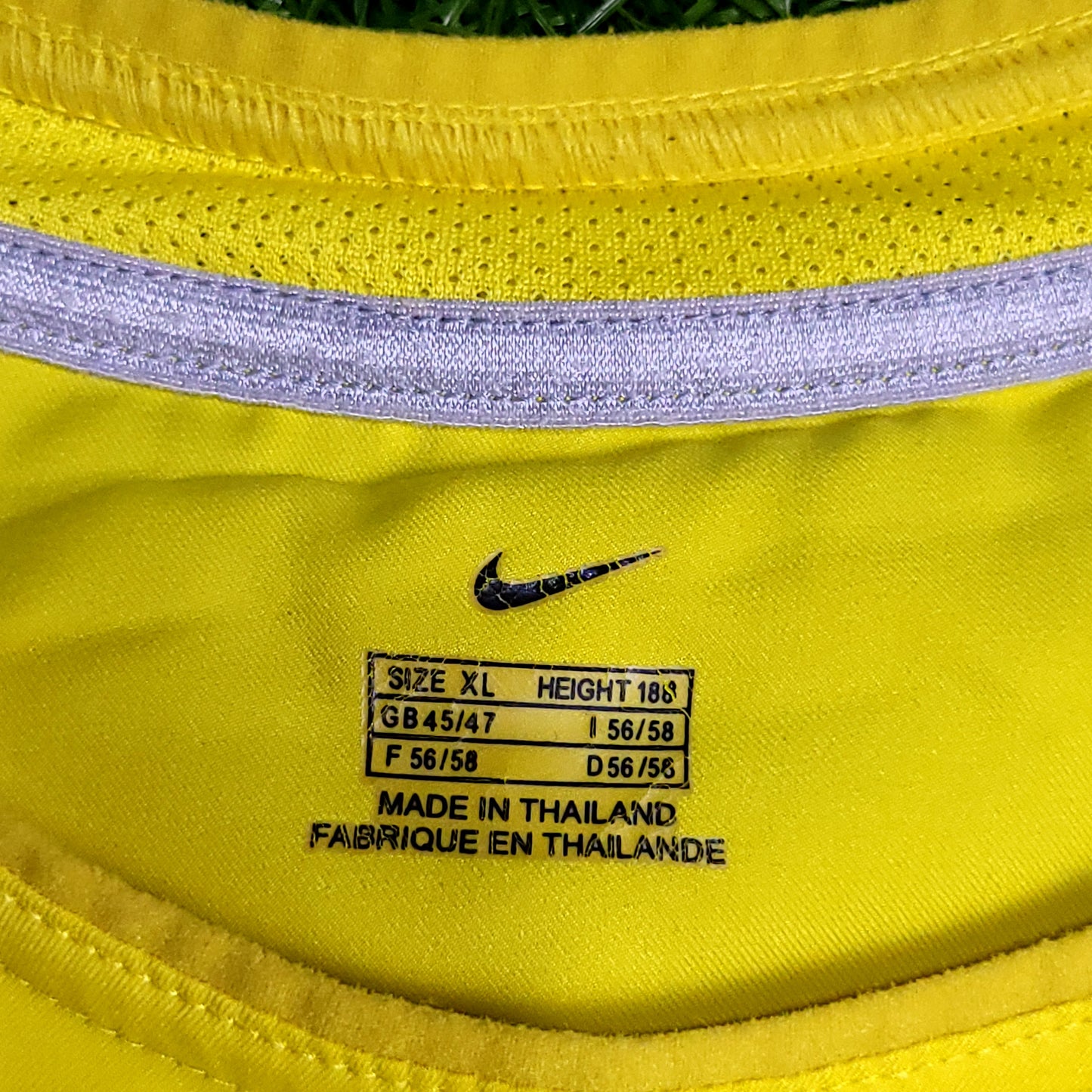 Ronaldinho Brazil 2002 WORLD CUP Soccer Jersey XL SKU# 113382