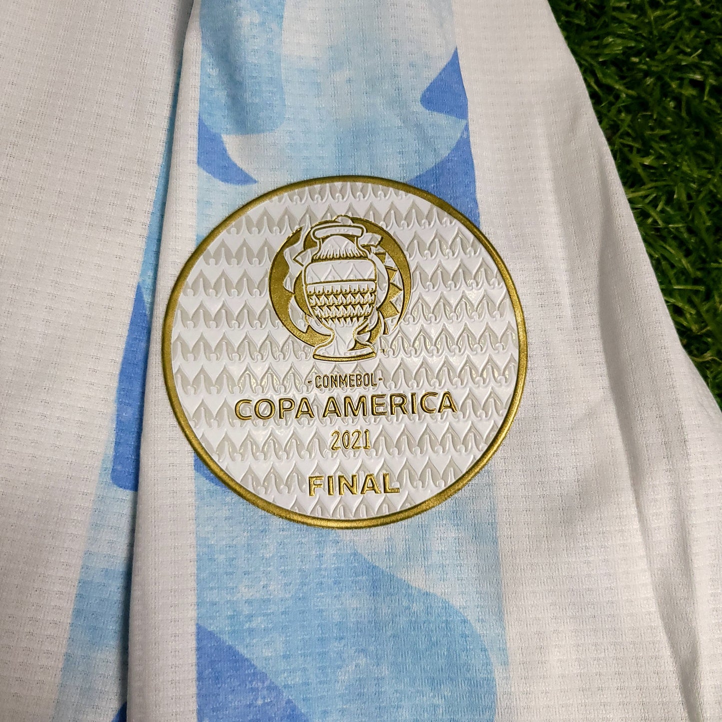 Messi Argentina 2020 2021 2022 COPA AMERICA FINAL PLAYER ISSUE Soccer Jersey BNWT XL SKU# FS6568